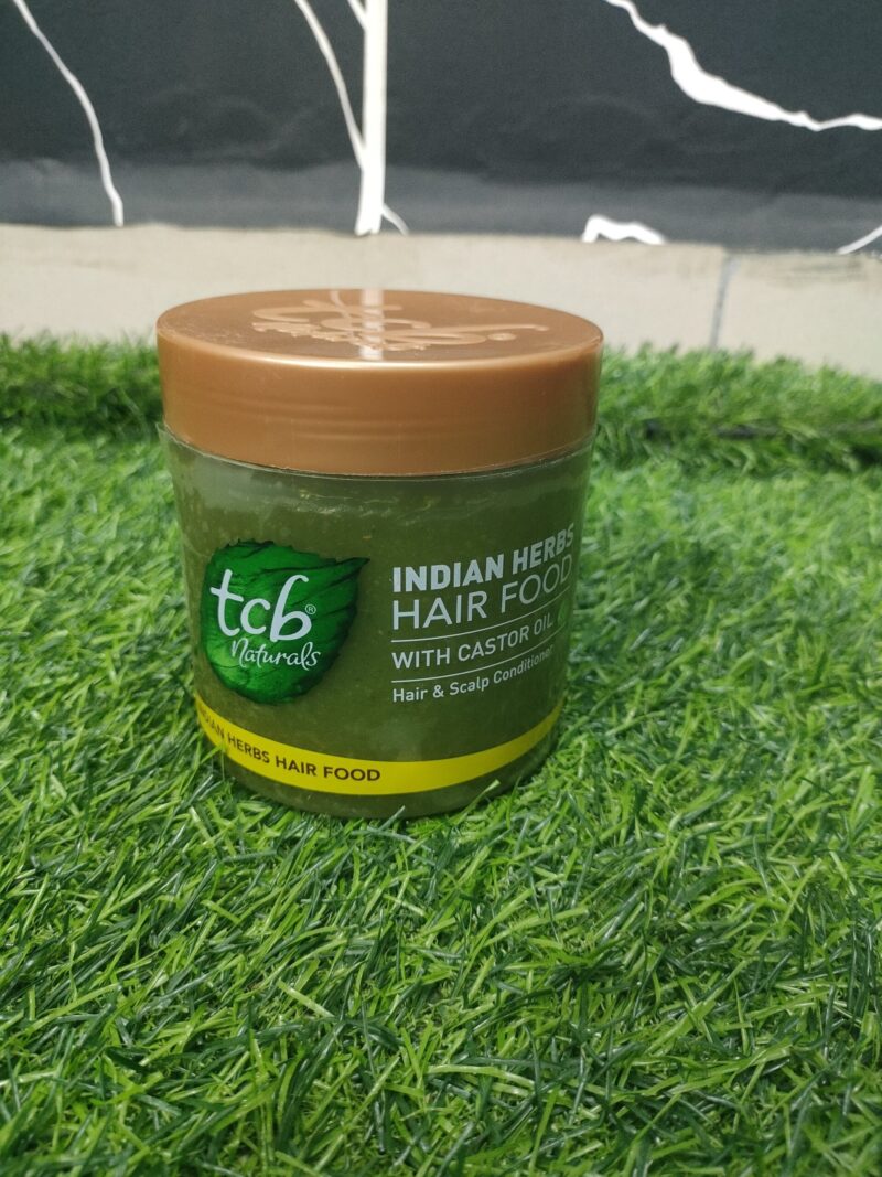 tcb naturals Indian Herbs Hair Food with Castor Oil (500ml).