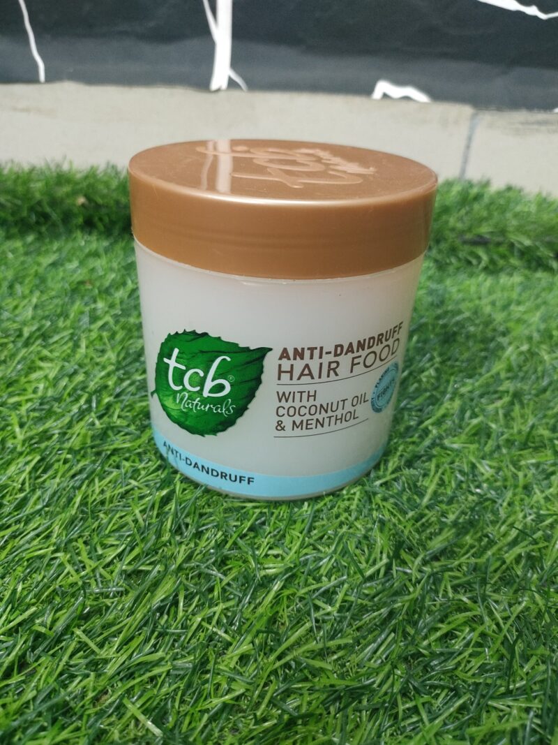 tcb naturals Anti-Drandruff Hair Food with Coconut Oil & Menthol (500ml).