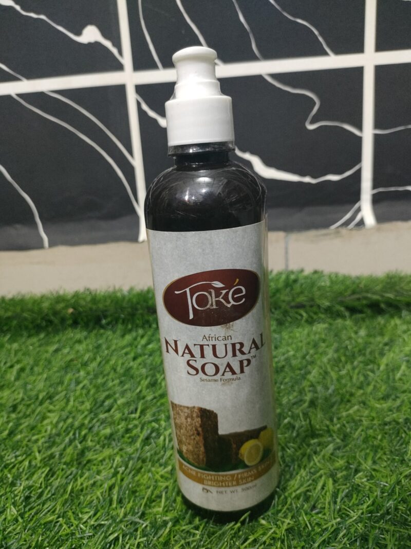 Toke African Natural Soap (500ml).