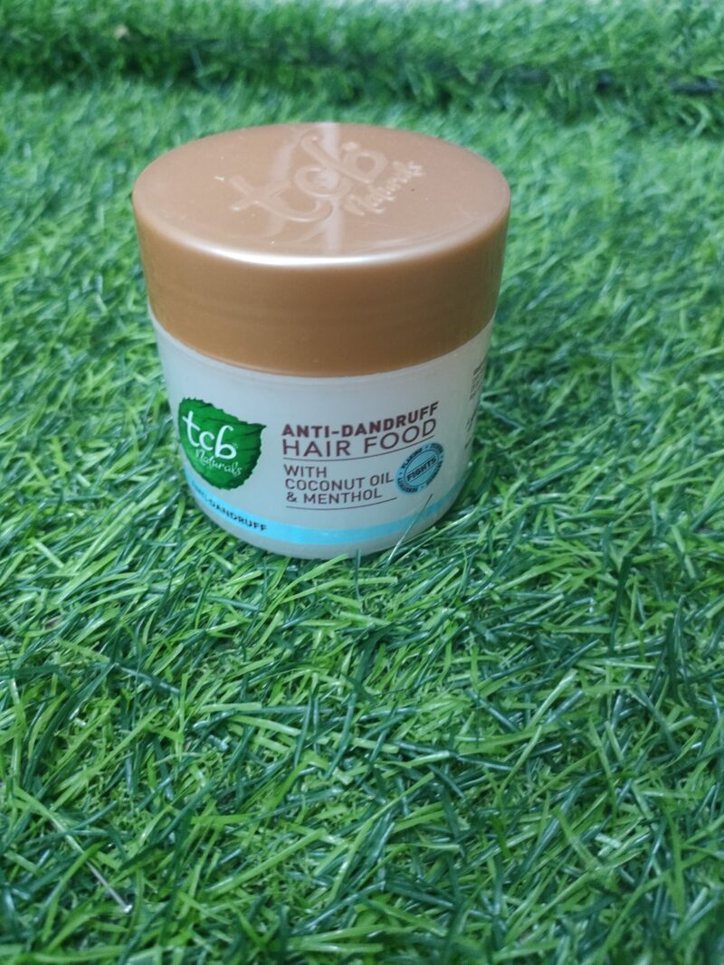 tcb naturals Anti-Drandruff Hair Food with Coconut Oil & Menthol (100ml).