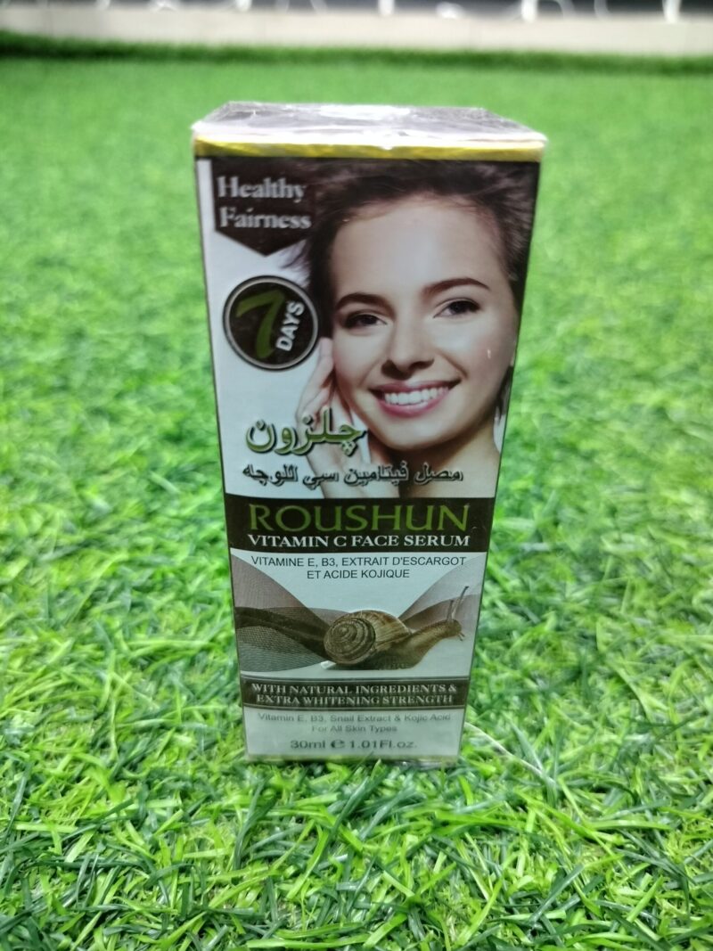 Roushun Vitamin C Snail Face Serum (30ml).