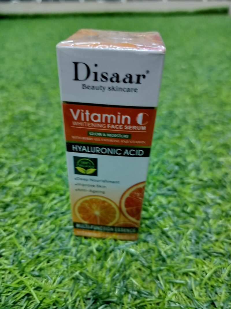 Disaar Vitamin C Hyaluronic Acid Whitening Face Serum (30ml).