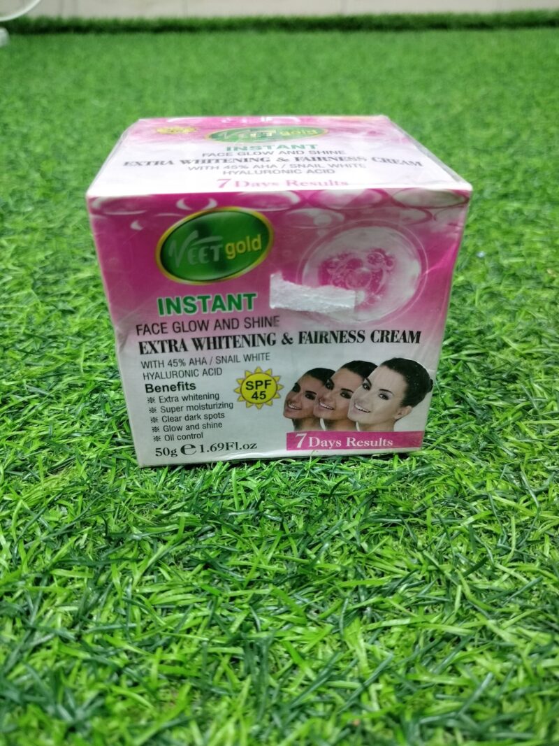 Veetgold Instant Face Glow and Shine Face Cream (50g).