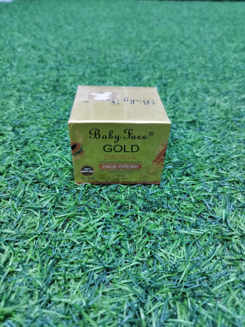 Baby Face Gold Papaya Face Cream  (50ml).