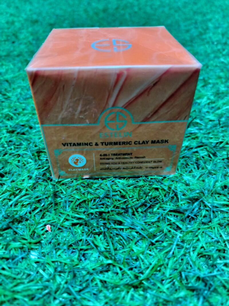 Estelin Vitamin C & Tumeric Clay Mask (100g).