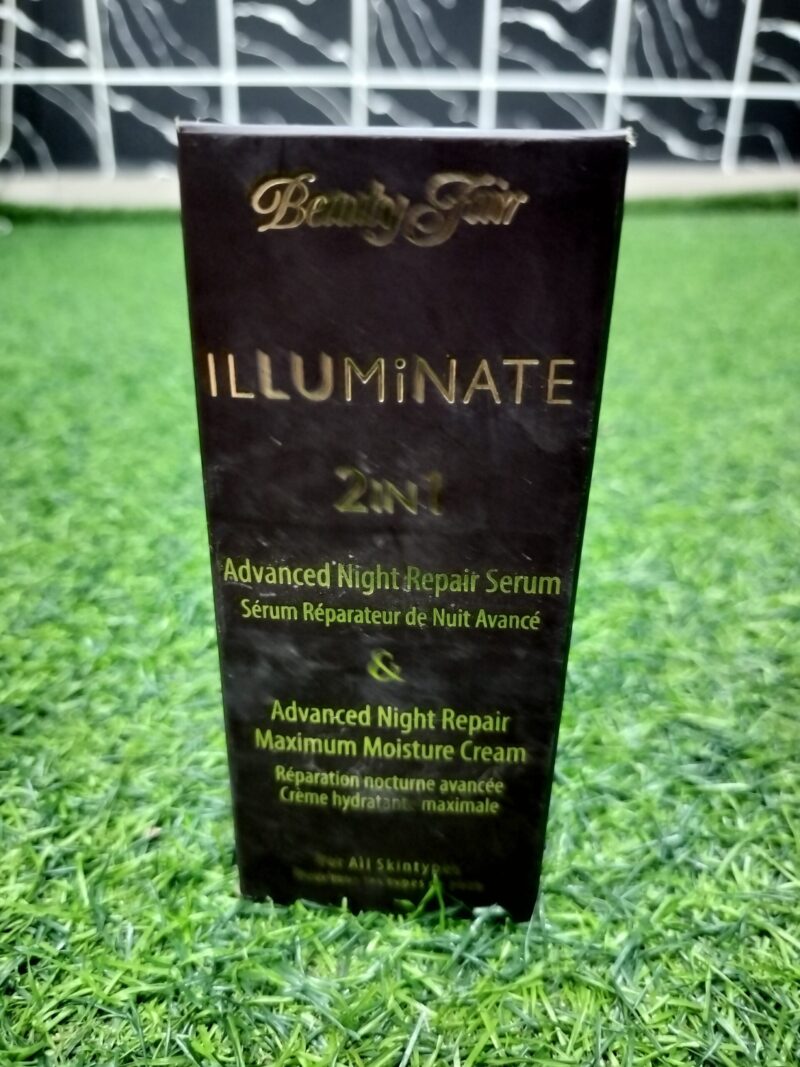 Beauty Fair Illuminate 2in1 Advanced Night Repair Serum (30ml).