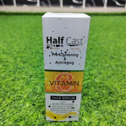 Half Cast Pro-Lightening & Anti-Ageing Vitamin C Face Serum (100ml).