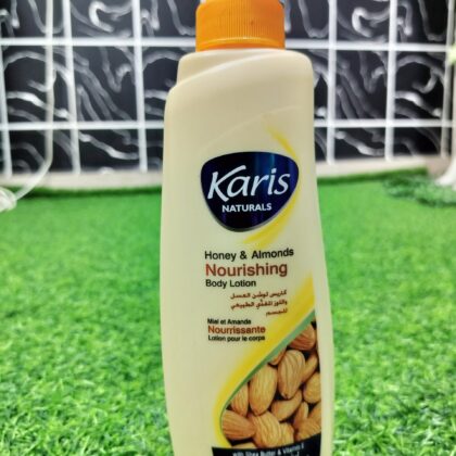Karis Naturals Honey & Almonds Nourishing Body Lotion (400ml).