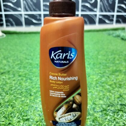 Karis Naturals Cocoa Butter Rich Nourishing Body Lotion (400ml).
