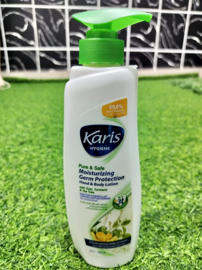 Karis Hygiene Pure & Safe Body Lotion (400ml).