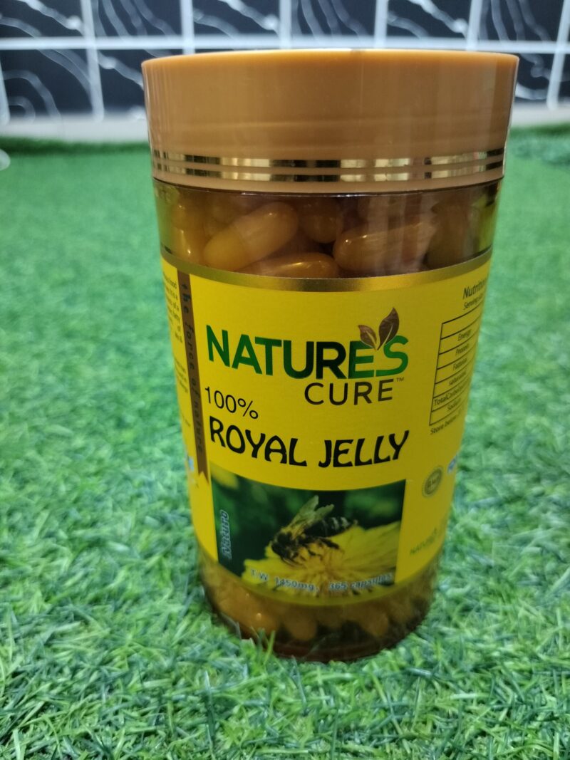 Nature's Cure Royal Jelly Supplement (365 capsules).