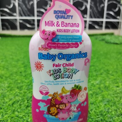 Baby Organics Fair Child Lotion (Milk &Banana) 500ml.