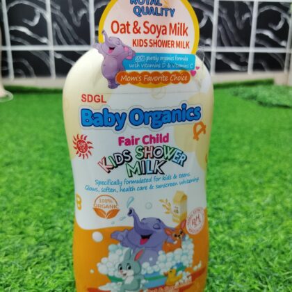 Baby Organics Fair Child Shower Milk (Oat & Soya Milk) 500ml.