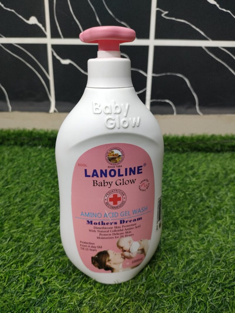 Lanoline Baby Glow Amino Acid Gel Wash (1000ml).