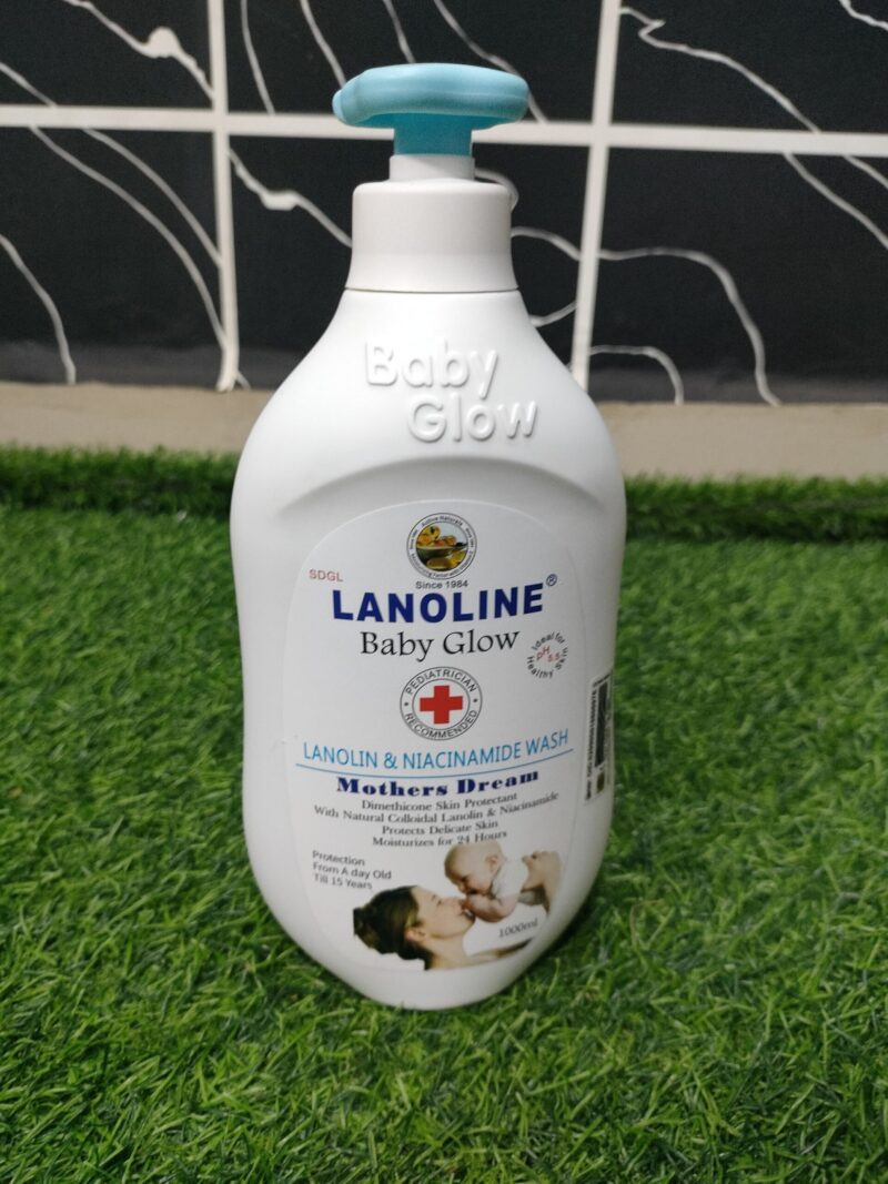 Lanoline Baby Glow Lanolin & Niacinamide Wash (1000ml).