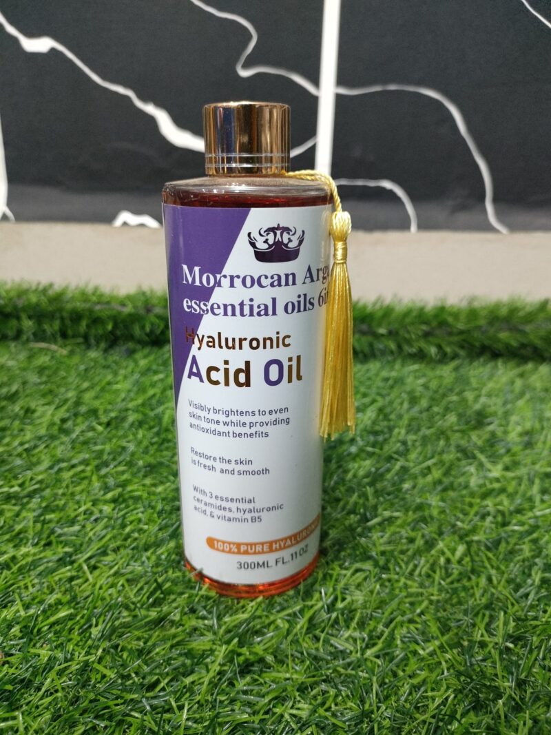 Moroccan Argan Essential Oils 6in1 Hyaluronic Acid Oil (300ml).