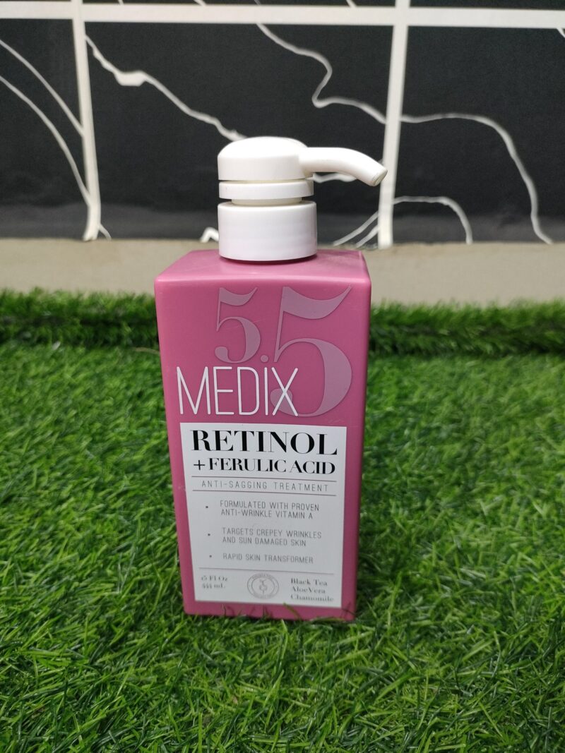 Medix 5.5 Retinol + Ferulic Acid Lotion (444ml).
