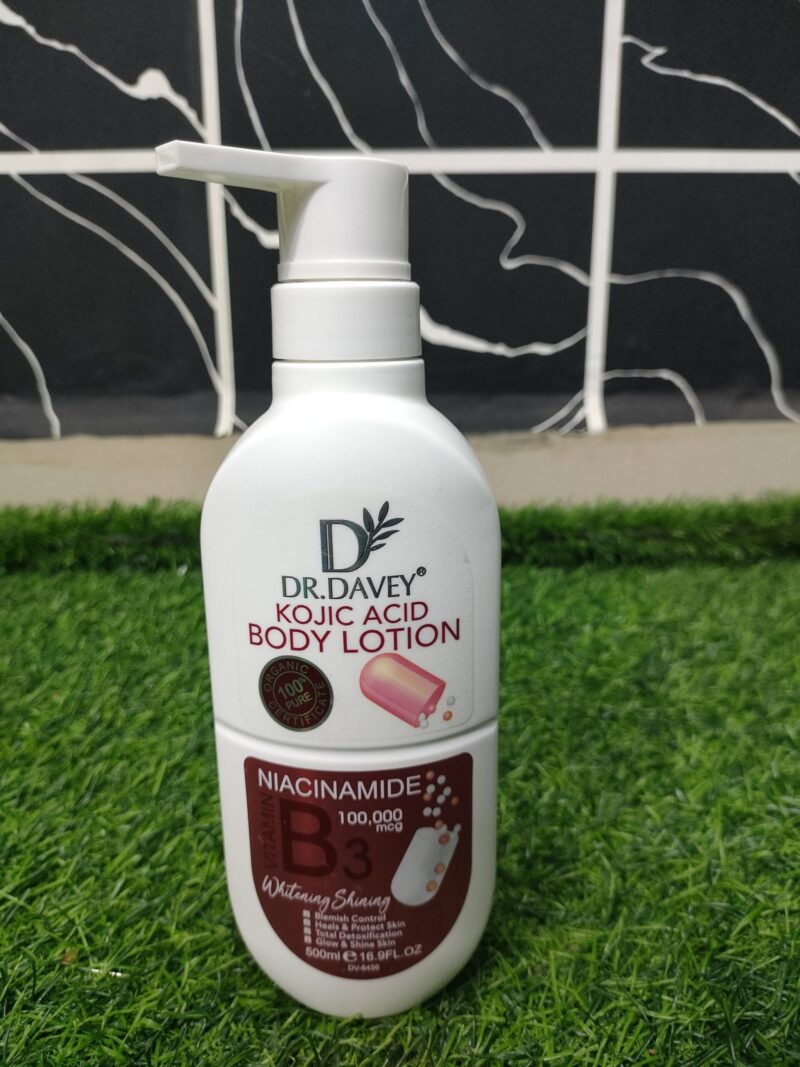 Dr. Davey Kojic Acid Body Lotion (500ml).