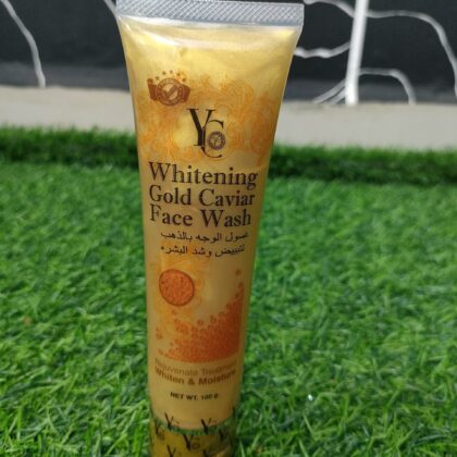 YC Whitening Gold Caviar Face Wash (100g).