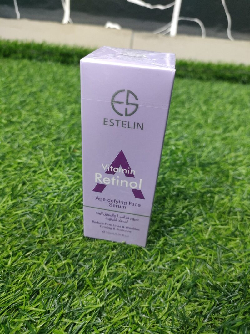 Estelin Vitamin A Retinol Face Serum.