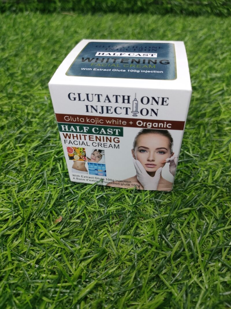 Glutathione Injection Half Cast Whitening Facial Cream (30g).