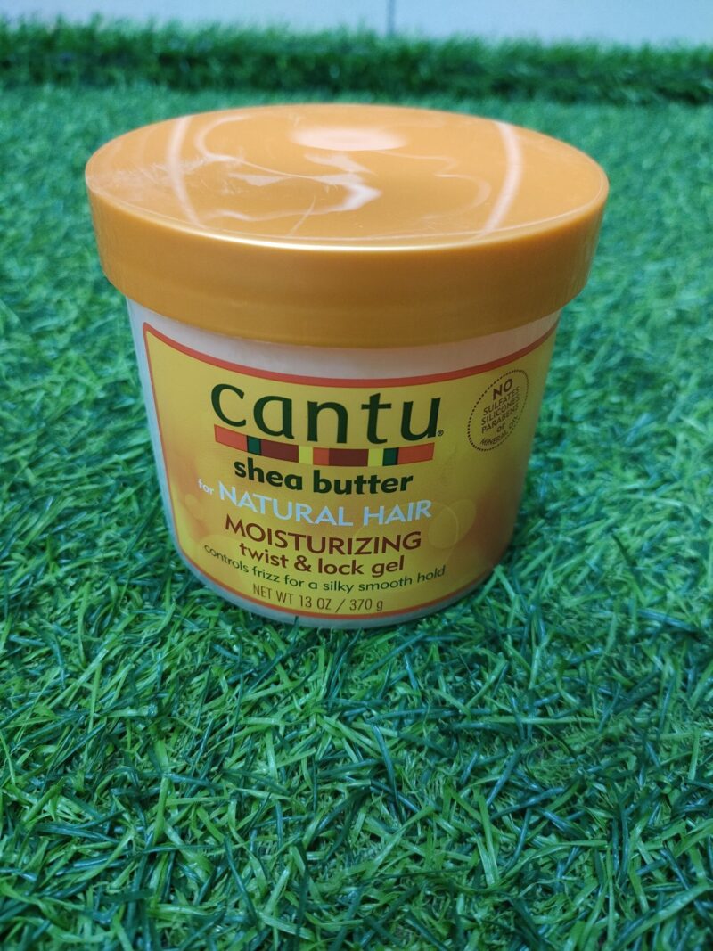 Cantu Shea Butter for Natural Hair Moisturizing Twist & Lock Gel (370g).