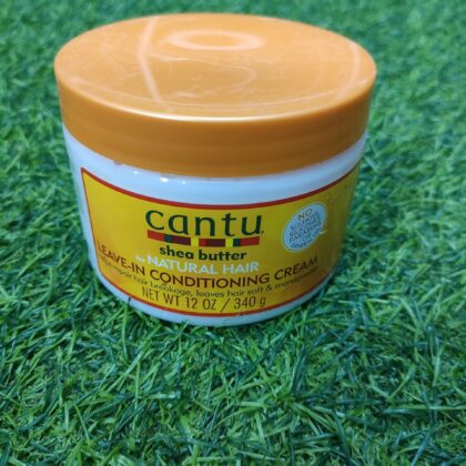 Cantu Shea Butter for Natural Hair Leave-In Conditioning Cream (340g).