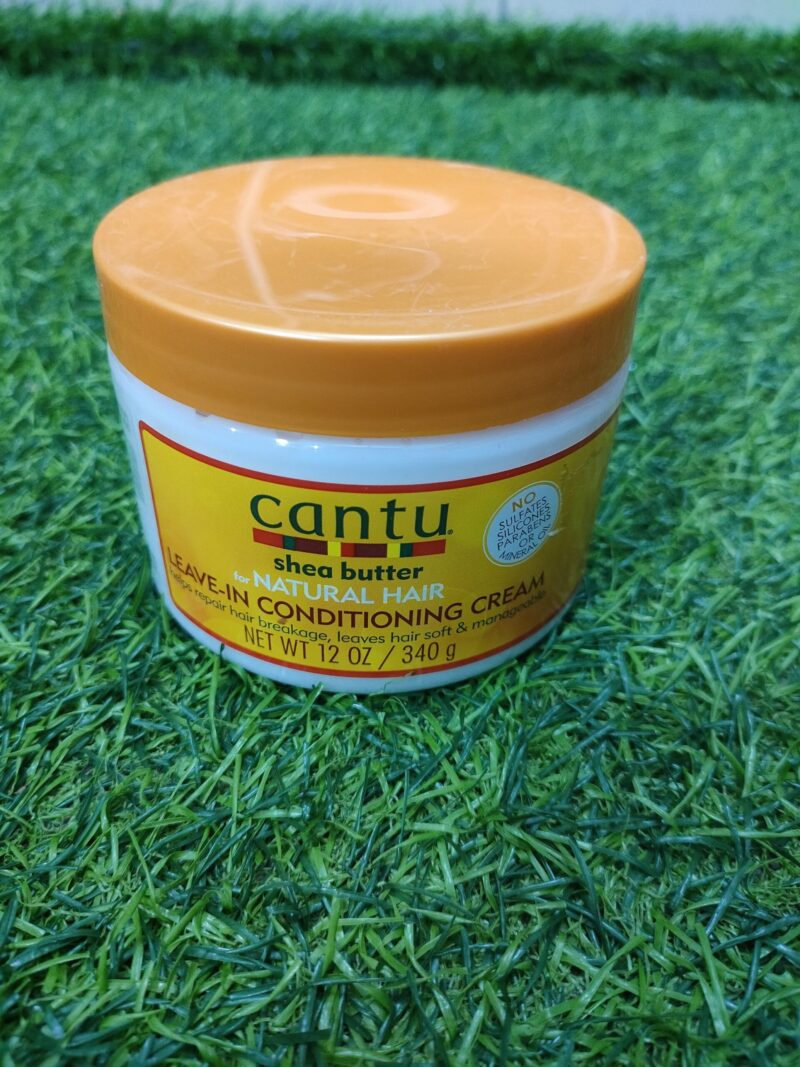 Cantu Shea Butter for Natural Hair Leave-In Conditioning Cream (340g).