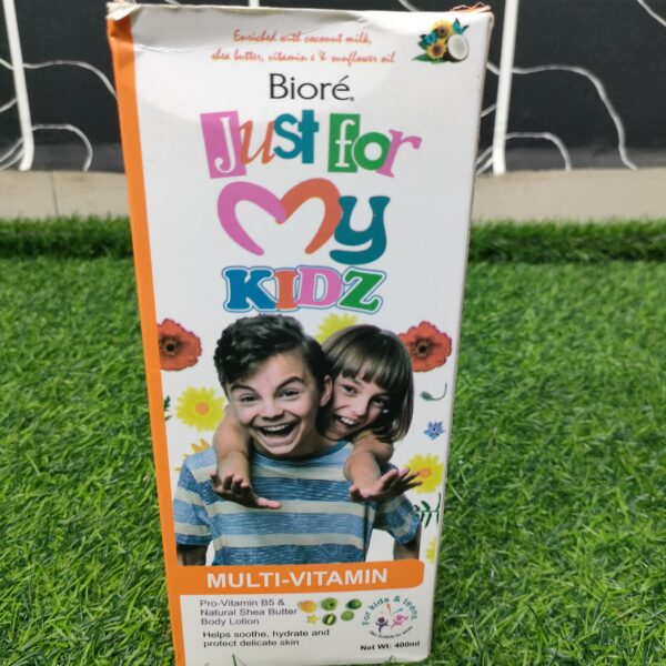 Biore Just for My Kidz Multivitamin Body Lotion (400ml).