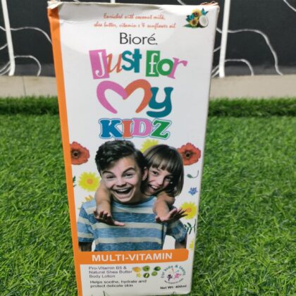 Biore Just for My Kidz Multivitamin Body Lotion (400ml).