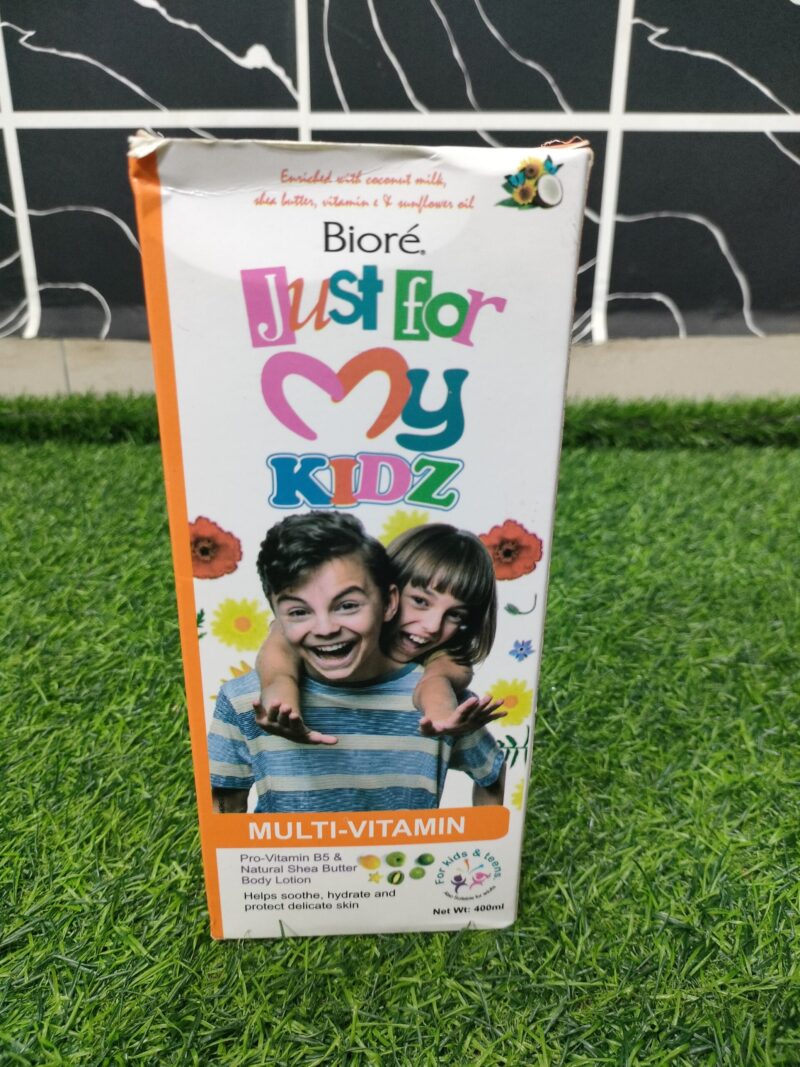 Biore Just for My Kidz Multivitamin Body Lotion (400ml).