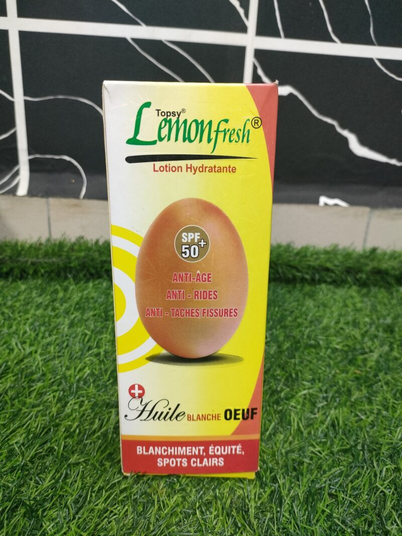 Topsy Lemon Fresh Moisturizing Lotion