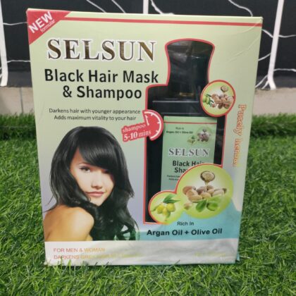 Selsun Black Hair Mask & Shampoo