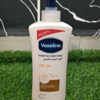 Vaseline Essential Even Tone SPF 24 Body Lotion (400ml).