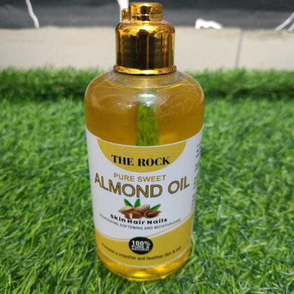 The Rock Pure Sweet Almond Oil (250ml).