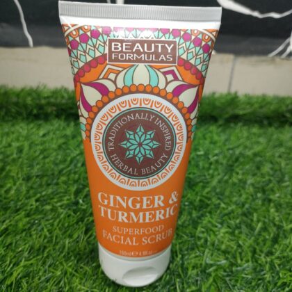 Beauty Formulas Ginger & Turmeric Facial Scrub (150ml).