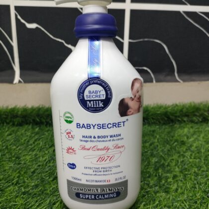 Baby Secret Hair & Body Wash (1000ml).