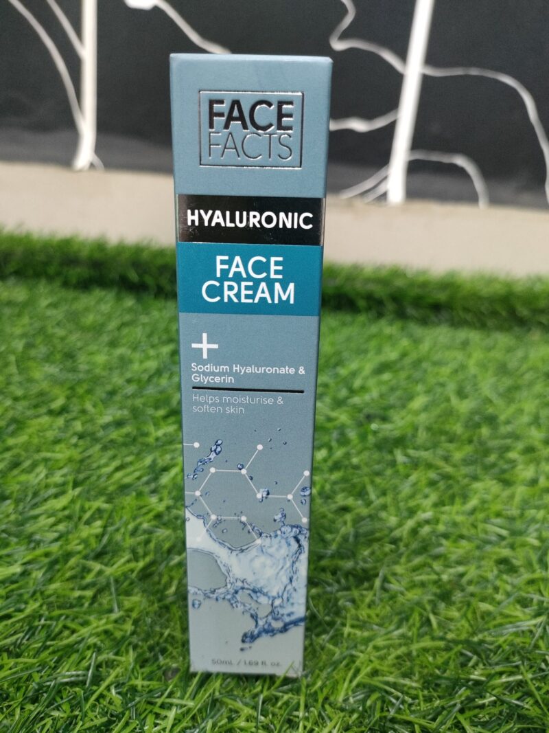 Face Facts Hyaluronic Face Cream (50ml).