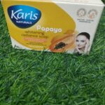Karis Naturals Papaya Whitening Radiance Soap (200g).