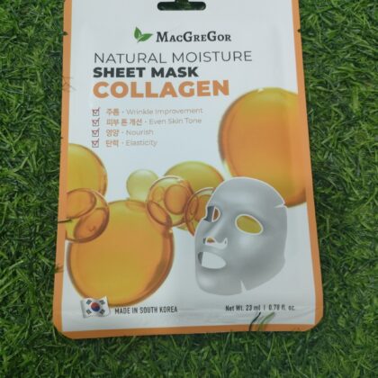 Macgregor Natural Moisture Sheet Mask Collagen (23ml).
