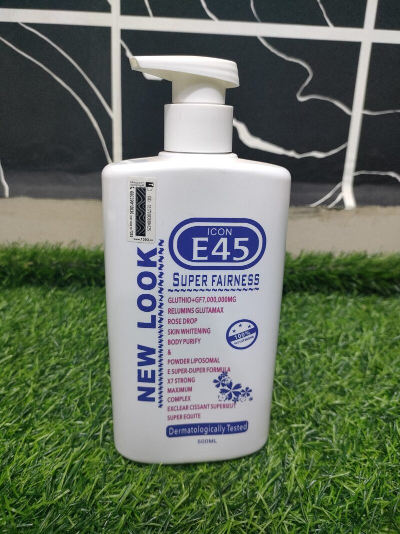 E45 Super Fairness Body Lotion (500ml).