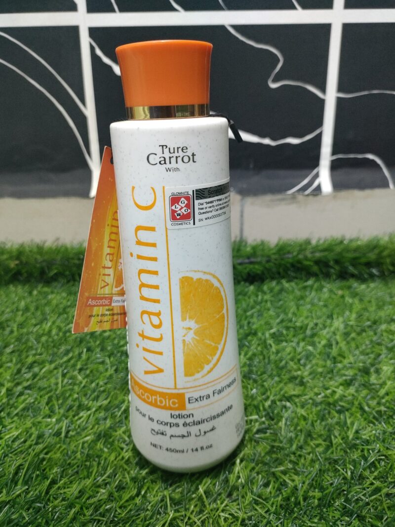 Pure Carrot with Vitamin C Lotion (450ml).