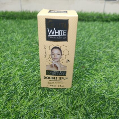 Gluta White Glutathione & Collagen Double Serum (60ml).
