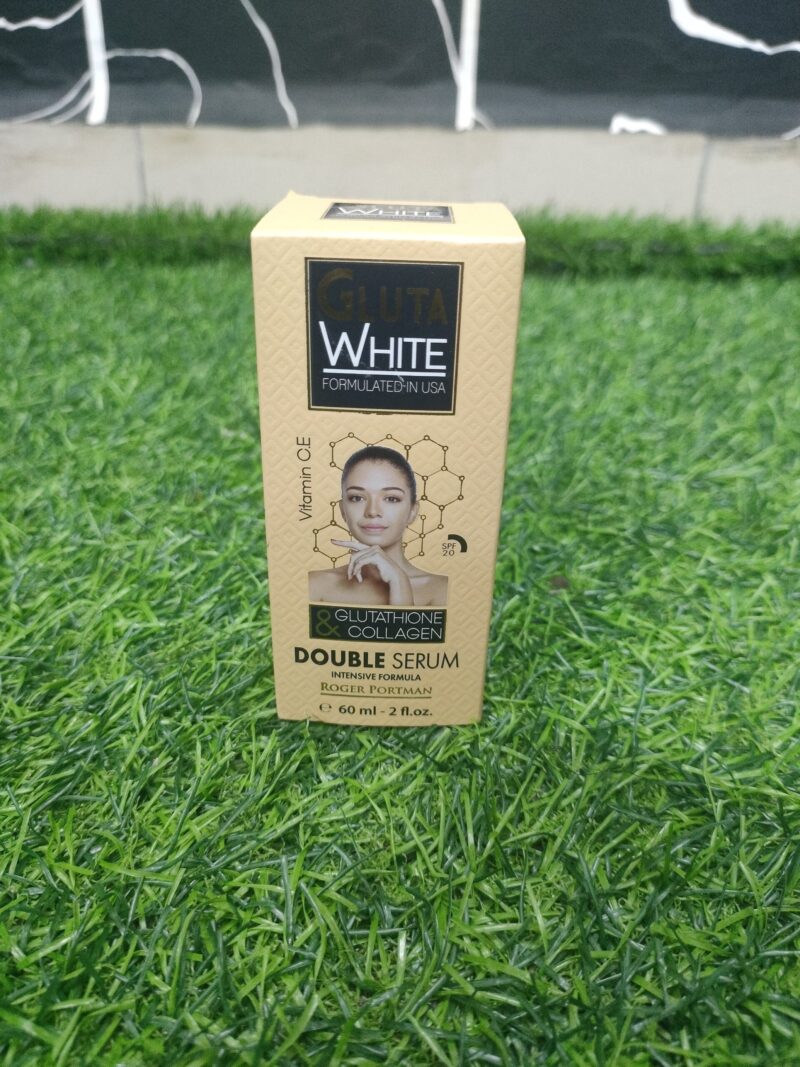Gluta White Glutathione & Collagen Double Serum (60ml).