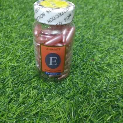 Animate Vitamin E Facial Oil (60 soft gel capsules).