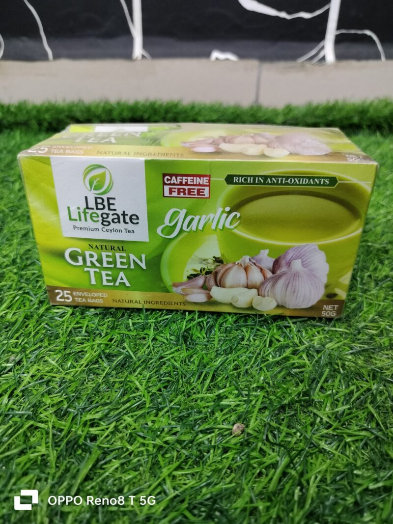 LBE Lifegate Natural Green Tea garlic