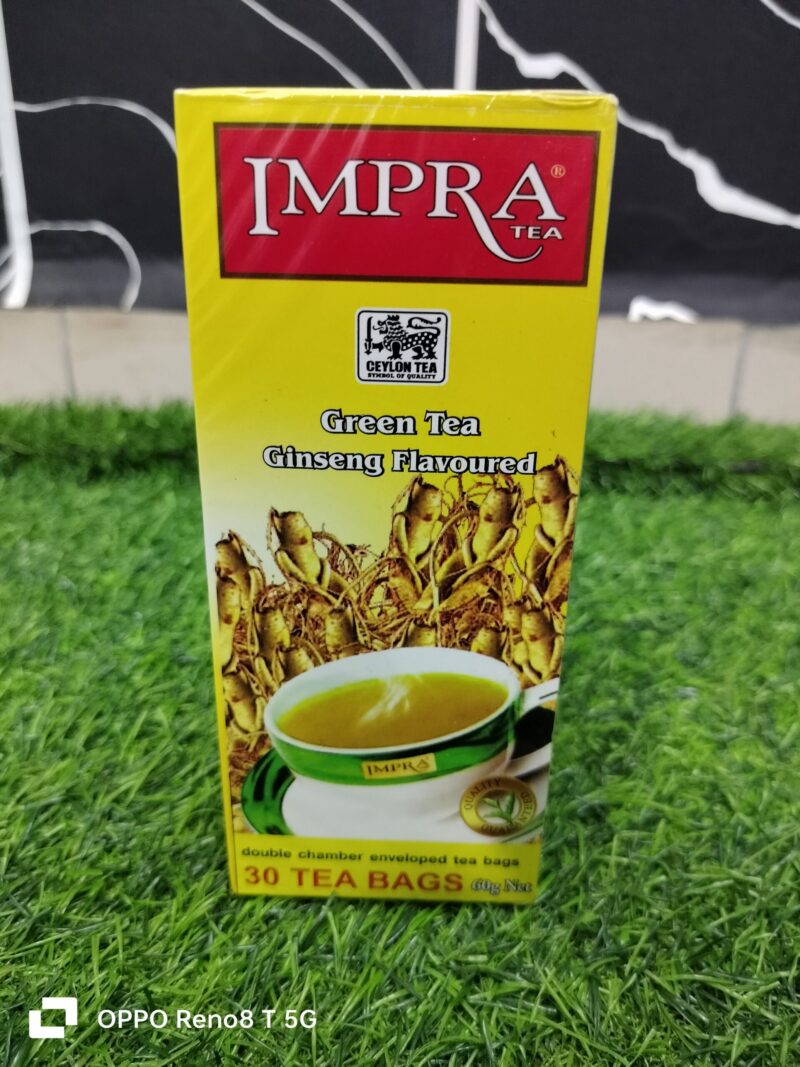 Impra Green Tea Ginseng Flavoured (60g)