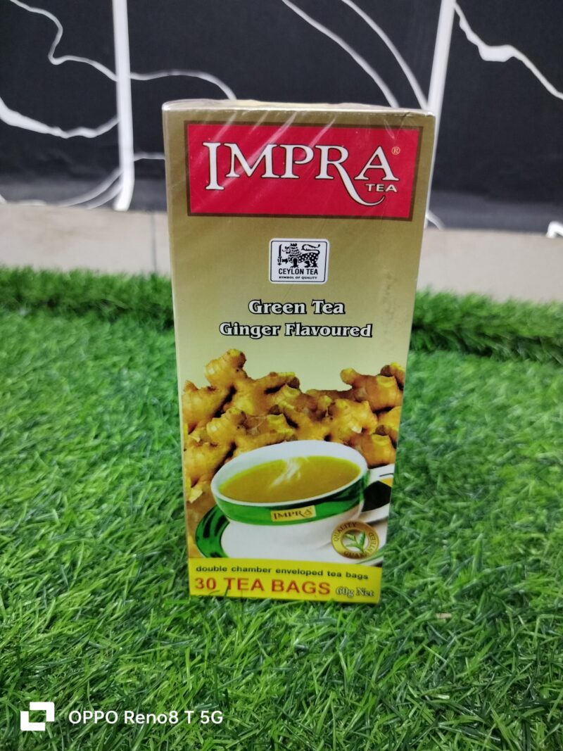 Impra Green Tea Ginger Flavoured (60g)