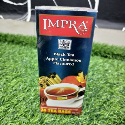 Impra Black Tea Apple Cinnamon Flavoured (60g).