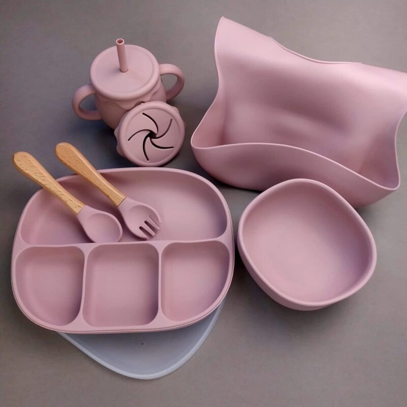 Silicone Baby Feeding Set - Image 7